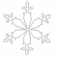 snowflake simple 1
